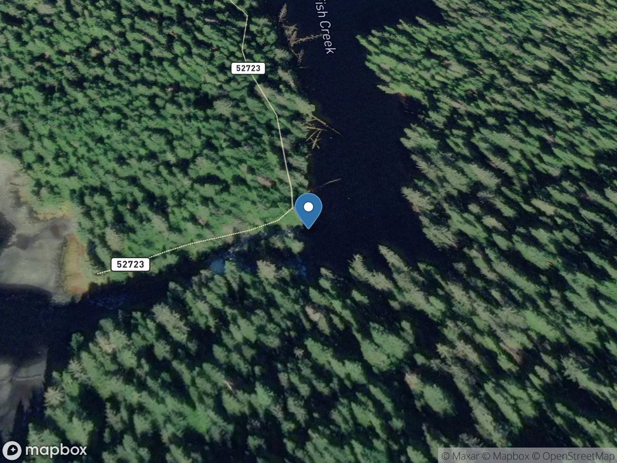 Fish Creek near Ketchikan AK location