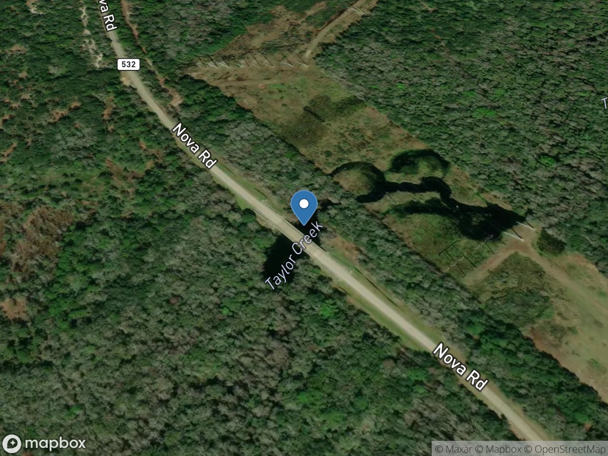 Taylor Creek near Cocoa, FL location