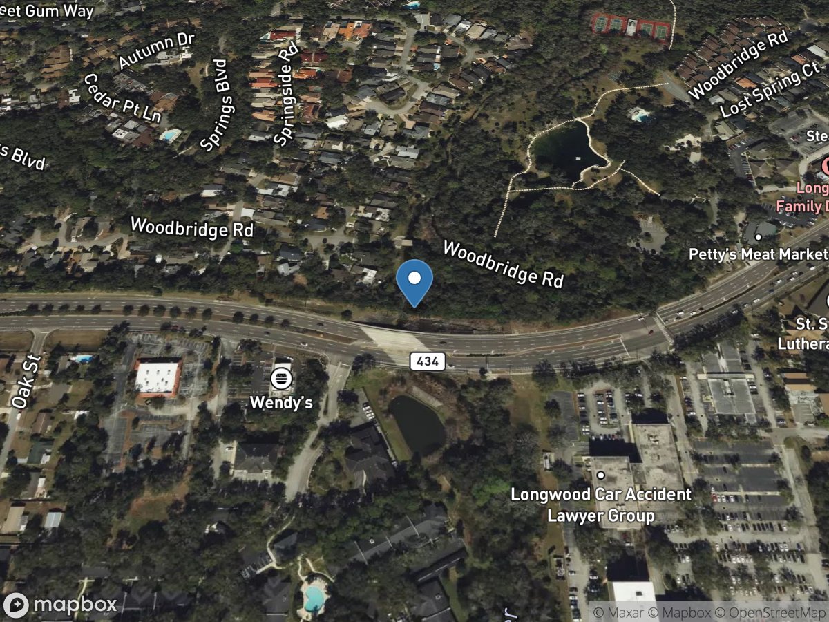 Little Wekiva River near Altamonte Springs, FL location