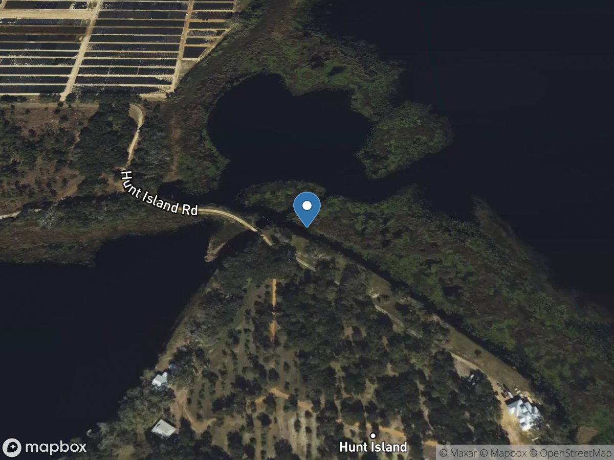 Palatlakaha River at Cherry Lake Out near Groveland, FL location