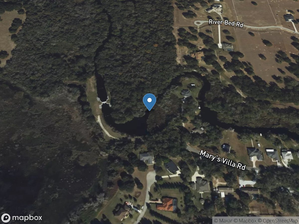 Palatlakaha River near Mascotte, FL location