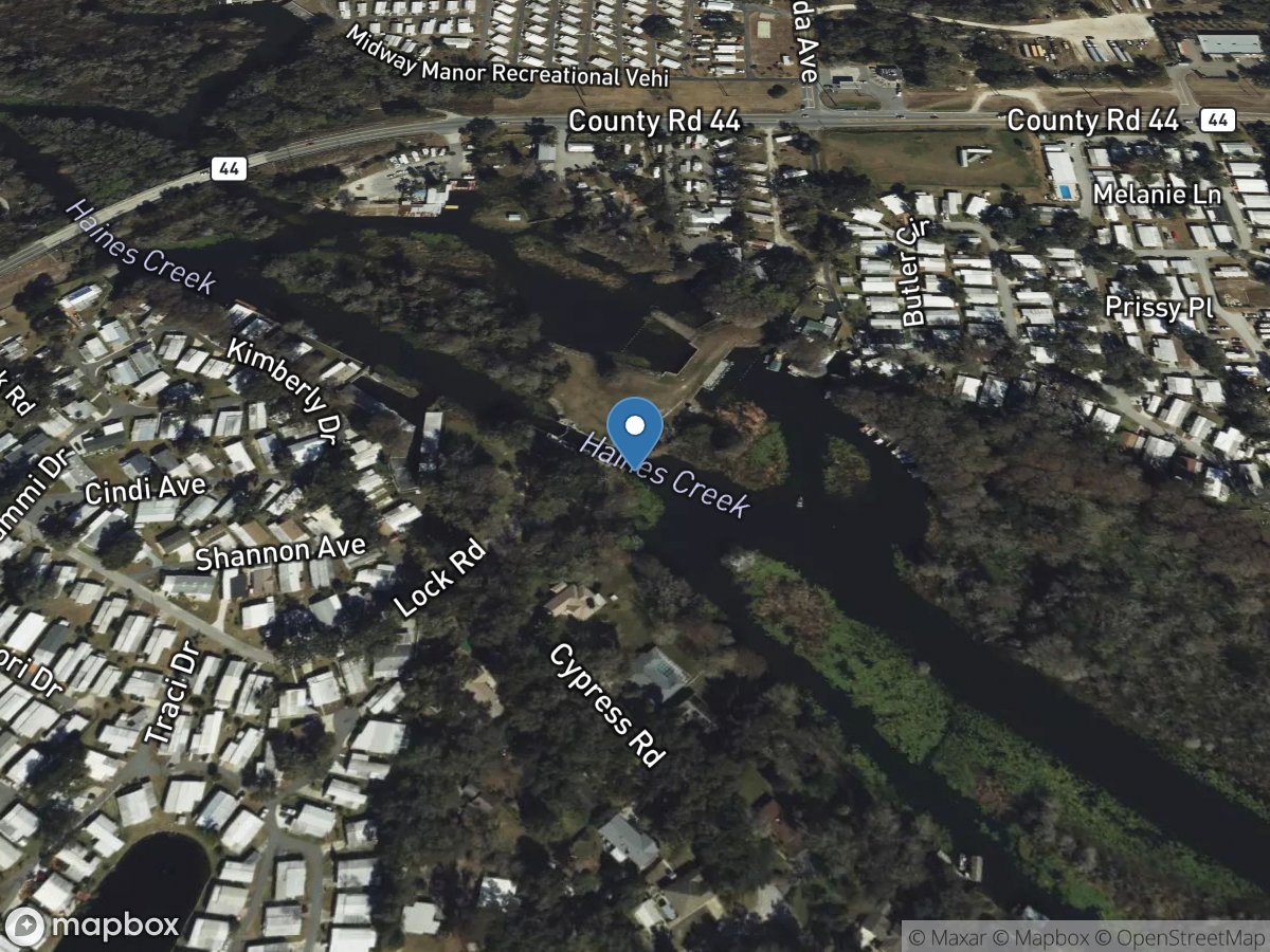 Haynes Creek at Lisbon, FL location