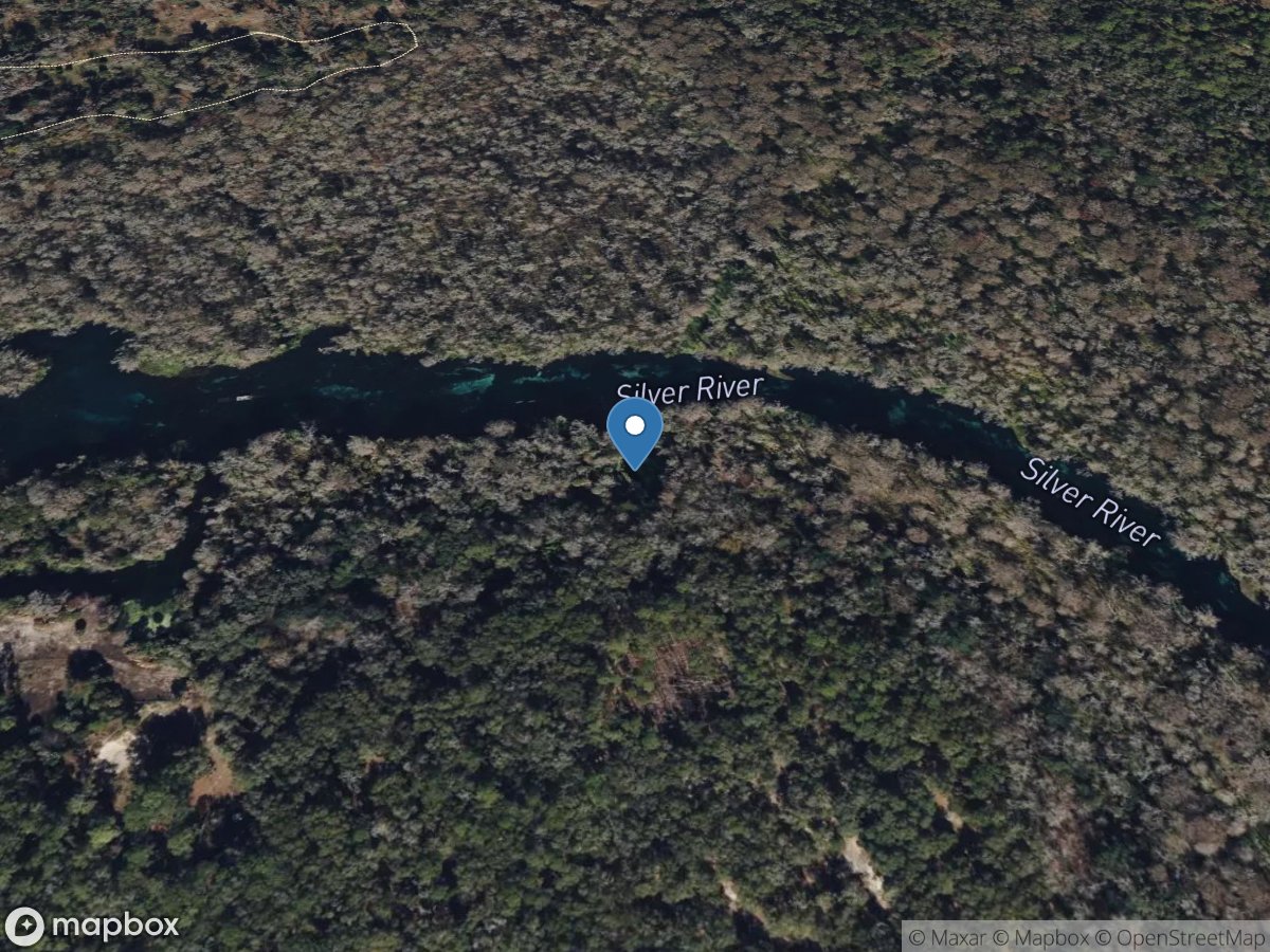 Silver River near Ocala, FL location