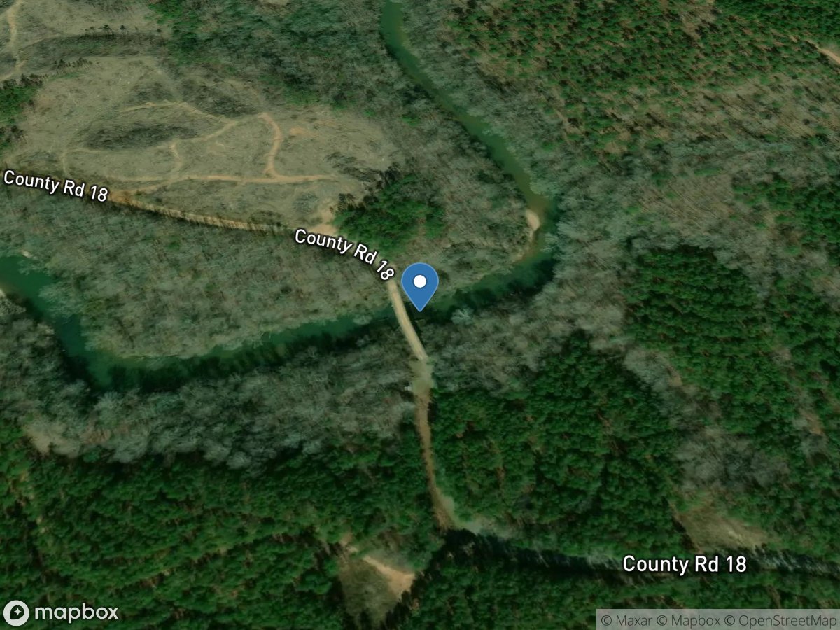 Hatchet Creek below Rockford AL location