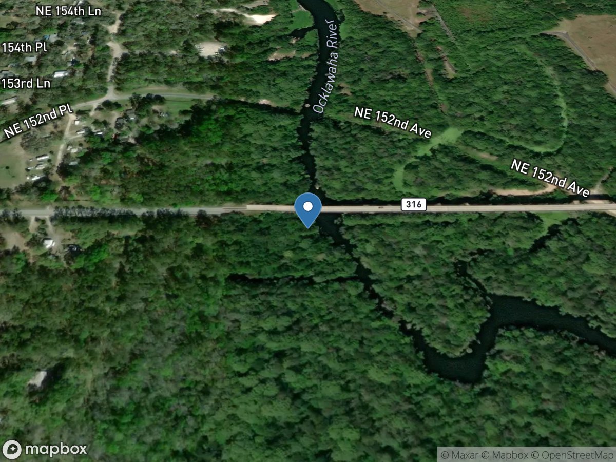 Ocklawaha River at Eureka, FL location