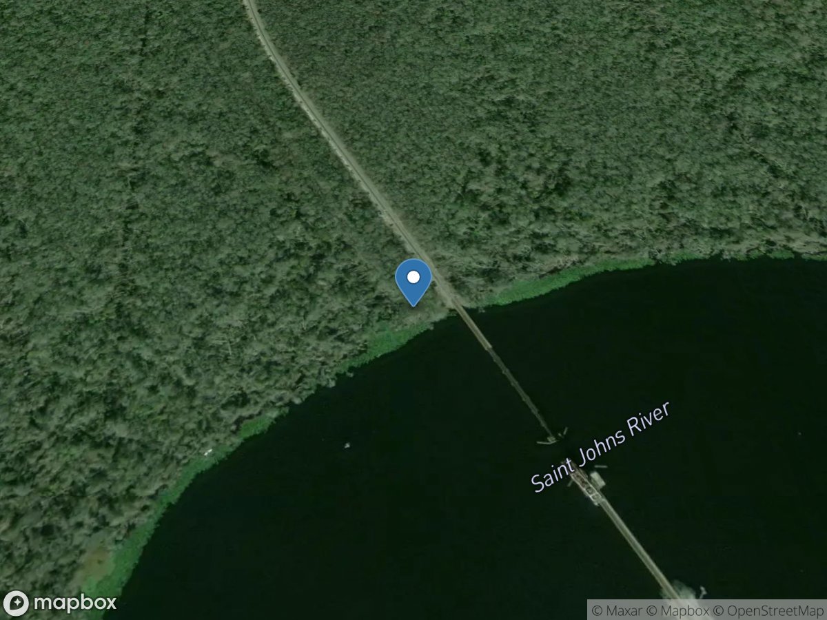 St. Johns River at Buffalo Bluff near Satsuma, FL location