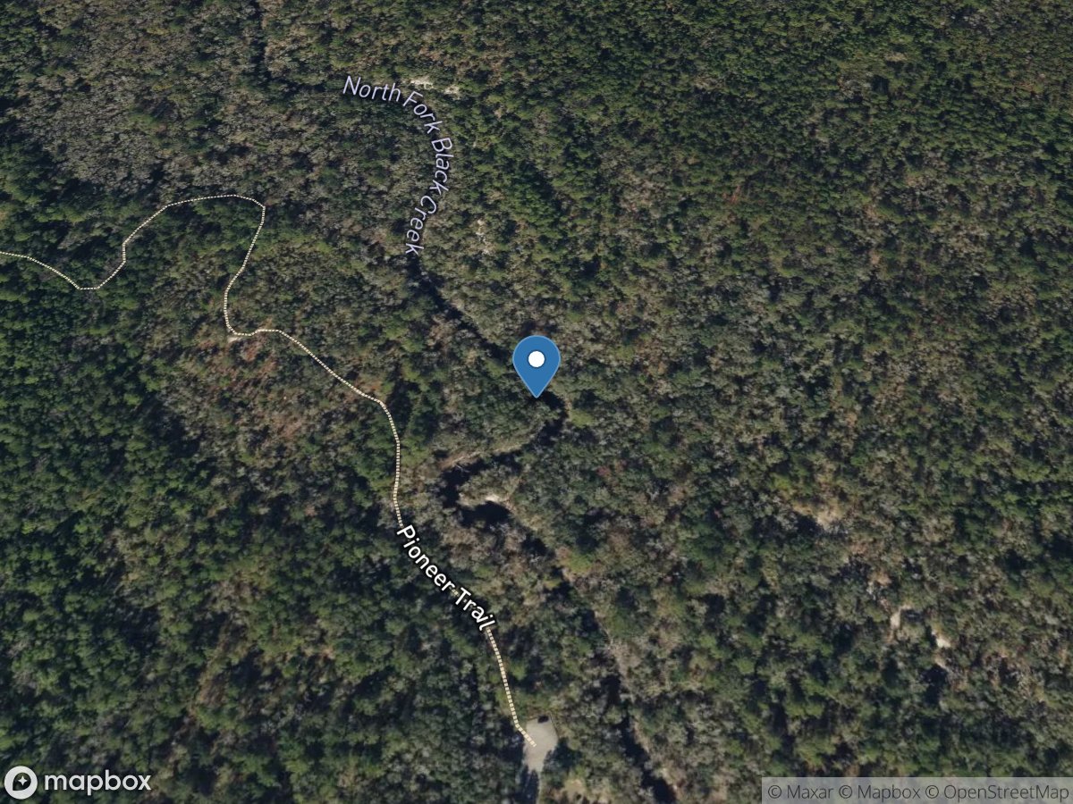 North Fork Black Creek near Middleburg, FL location