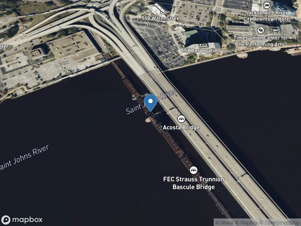 St. Johns River at Jacksonville, FL location
