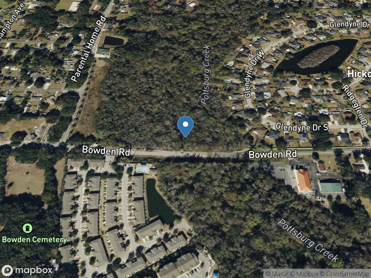 Pottsburg Creek near South Jacksonville, Fla. location