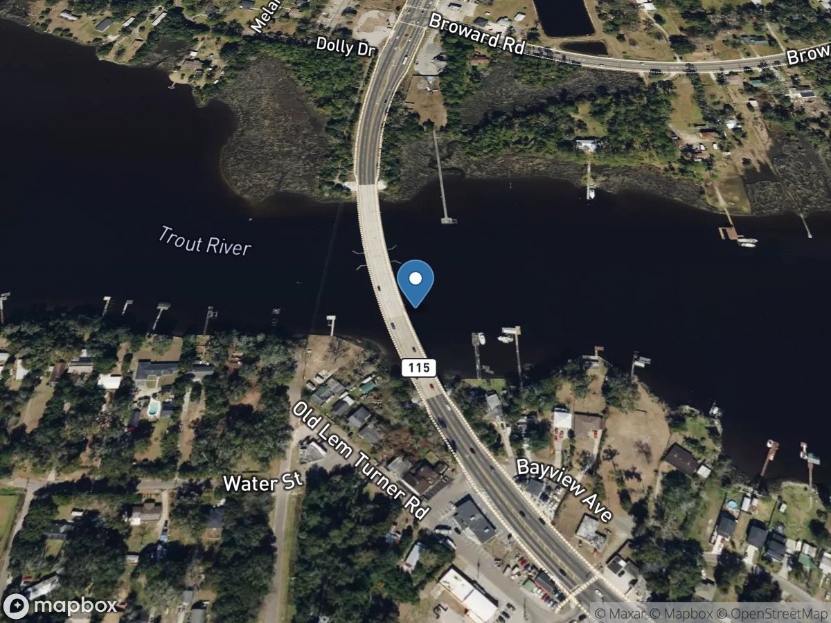 Trout River near Jacksonville Fla location