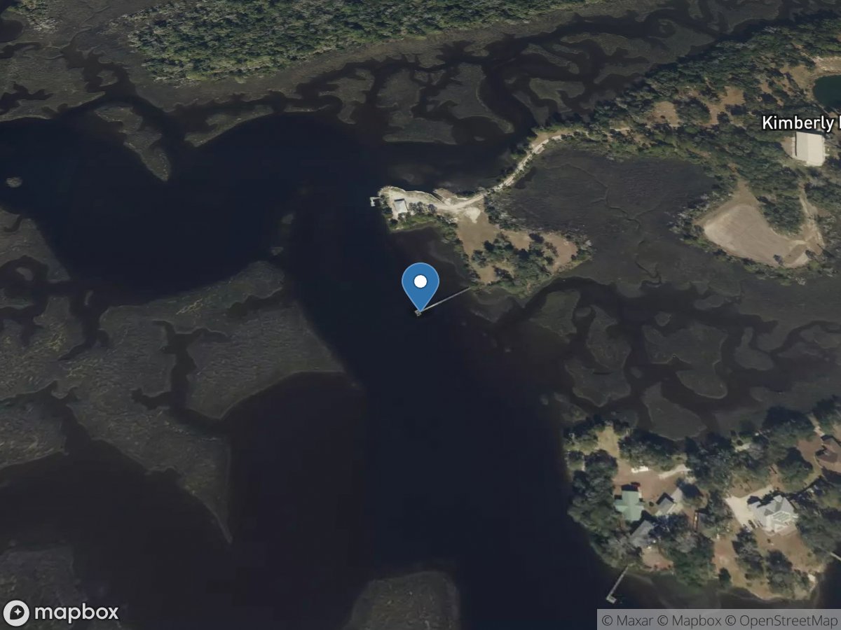 Clapboard Creek near Jacksonville, FL location