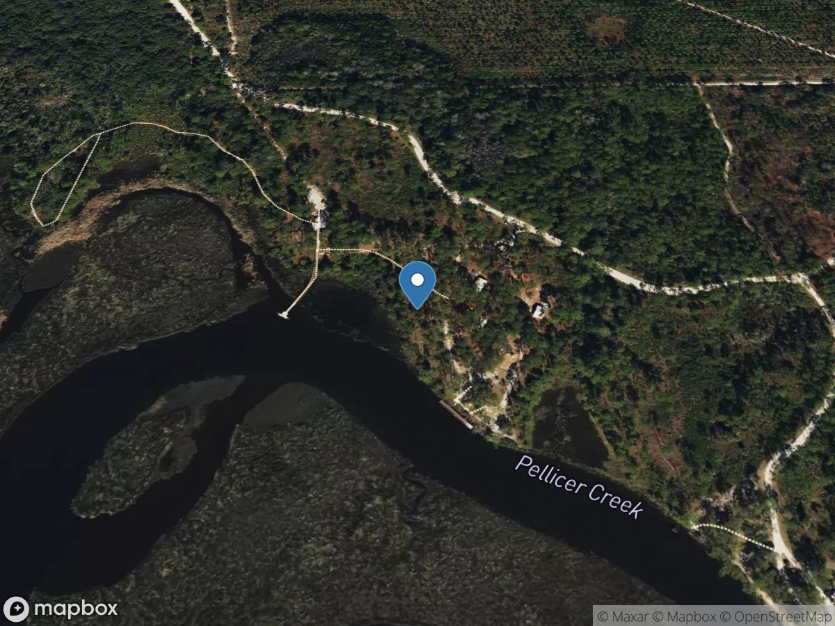 Pellicer Creek near Espanola, FL location