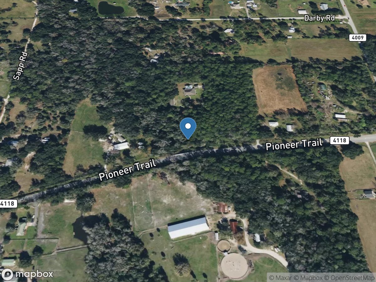 Spruce Creek near Samsula, FL location