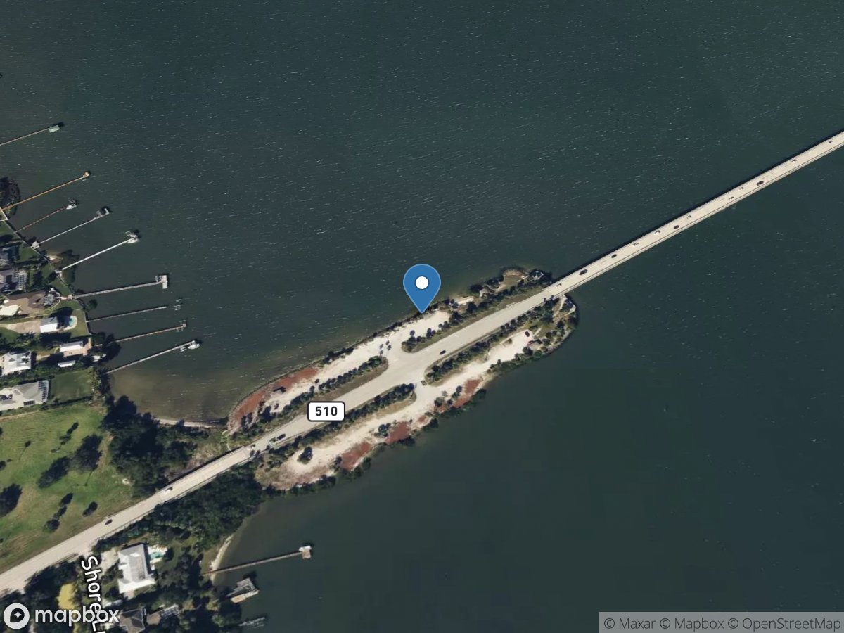 Indian River at Wabasso, FL location