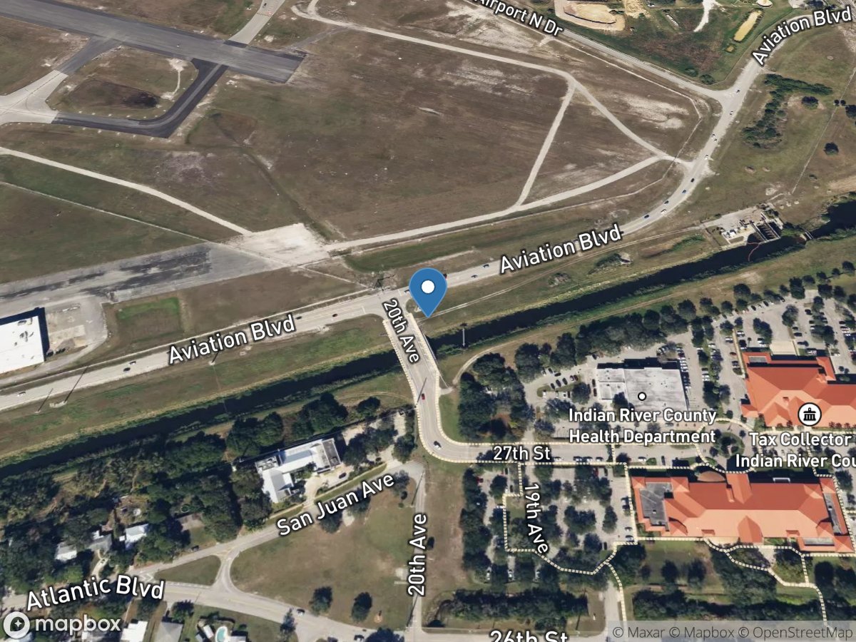 Main Canal at Vero Beach, FL location