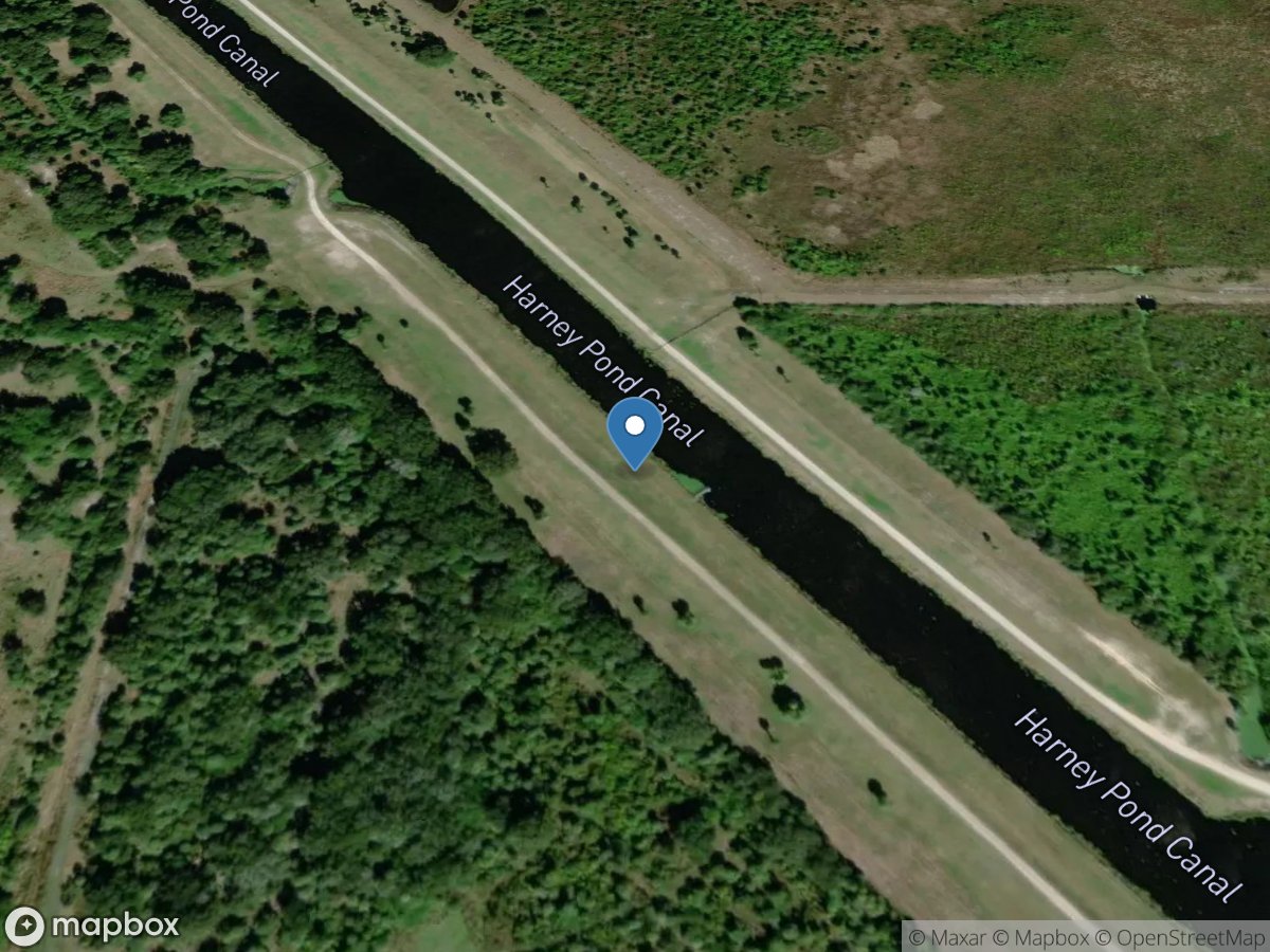 Harney Pond Canal 2.4 Miles below S70 near Lakeport, FL location
