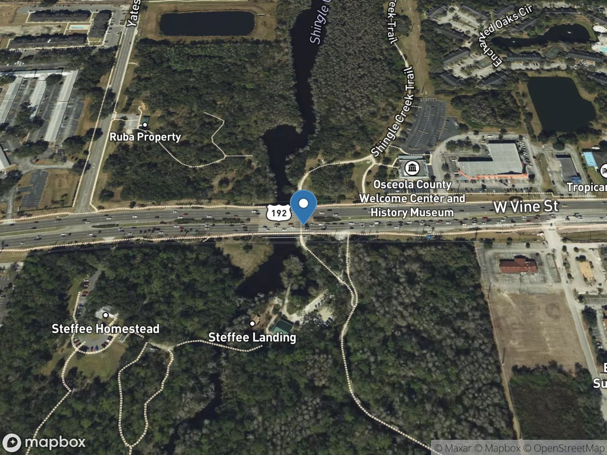 Shingle Creek at Airport near Kissimmee, FL location