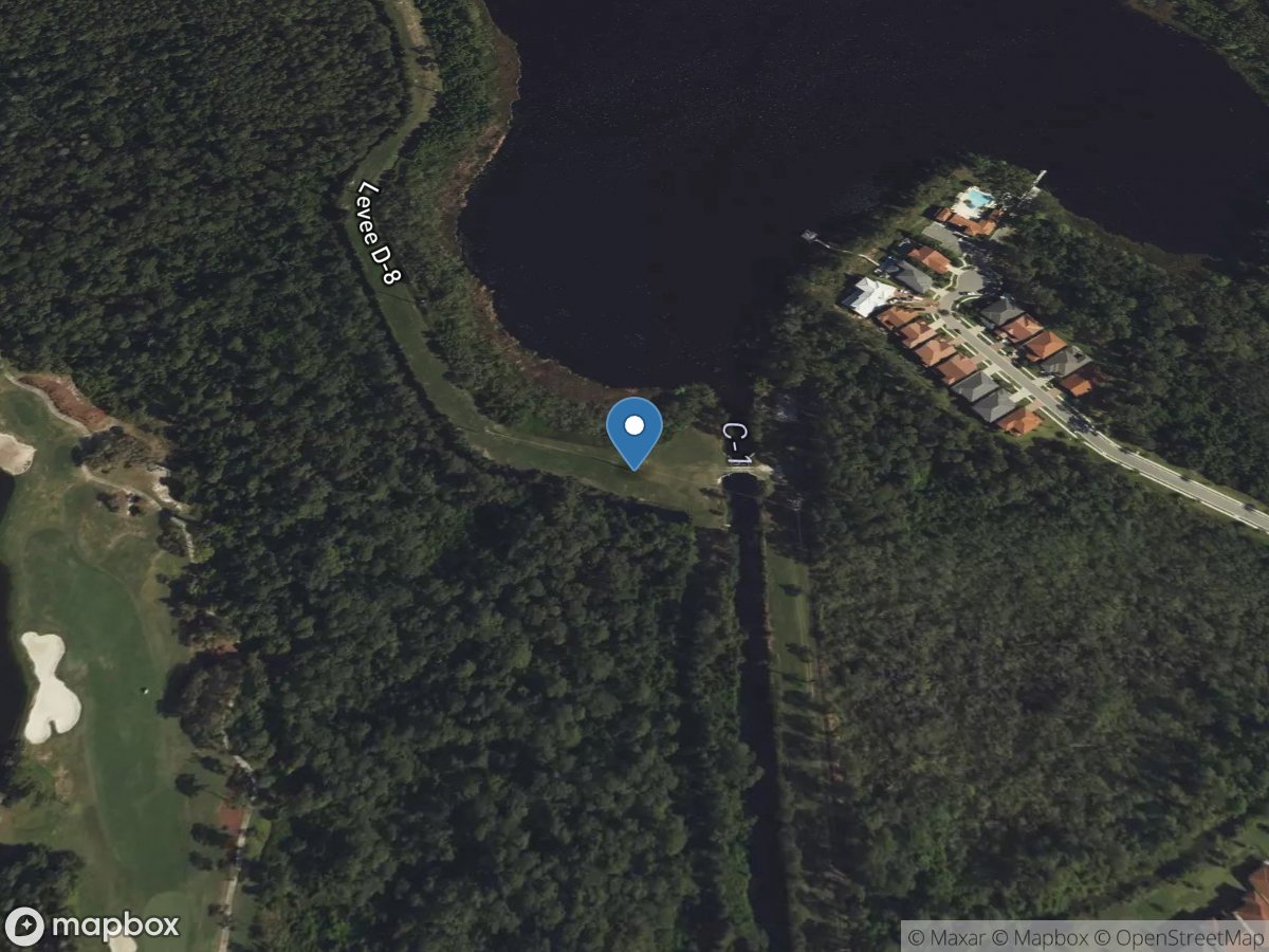 South Lake Outlet at S-15, near Vineland, FL location