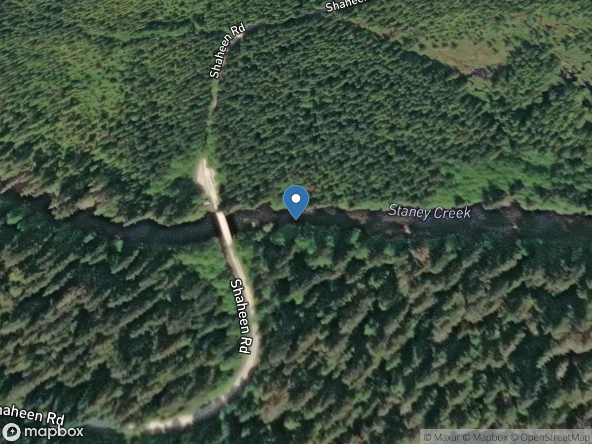 Staney Creek near Klawock AK location