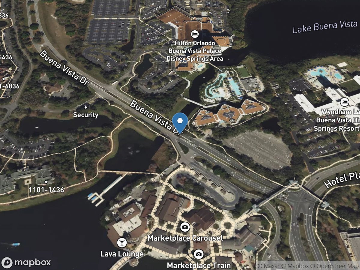Black Lake Outlet at S-101a, at Lake Buena Vista, FL location