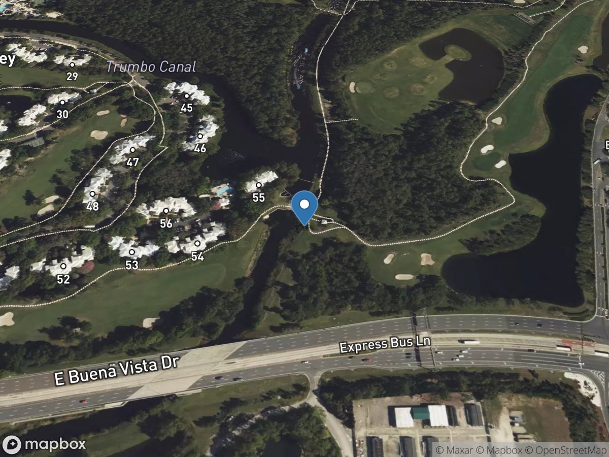 Lateral 101 below S-101 near Buena Vista,FL location