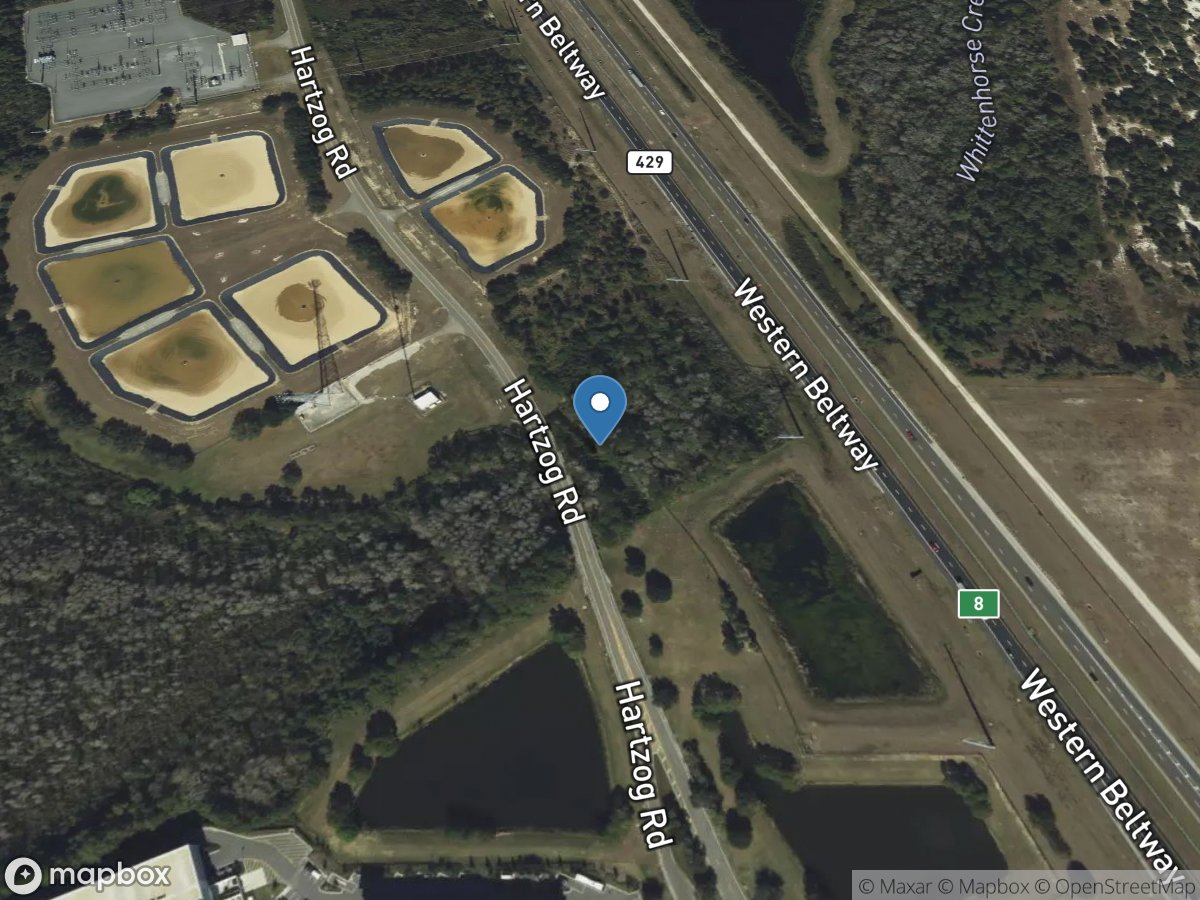 Whittenhorse Creek near Vineland, FL location