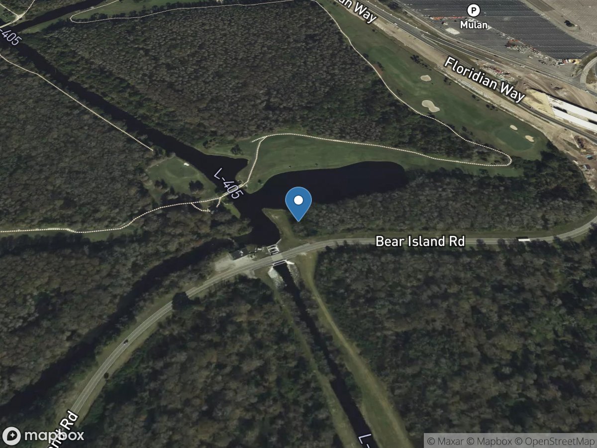 10b Lateral 405 above S-405 near Vineland, Fla location