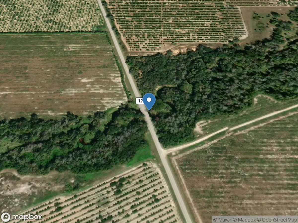 Josephine Creek near DE Soto City FL location