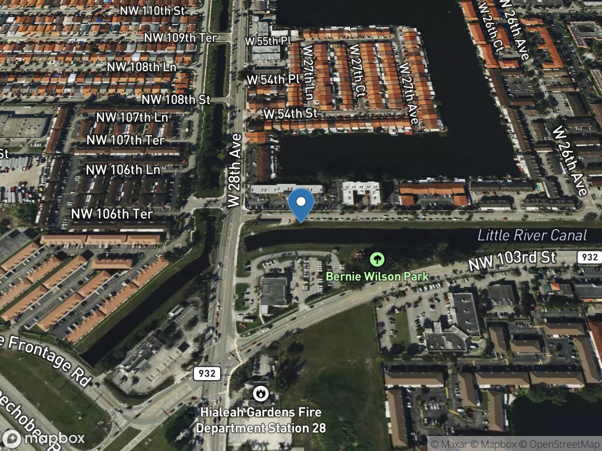 C-7 CANAL At Northwest 87 Avenue Near HIALEAH, FL location