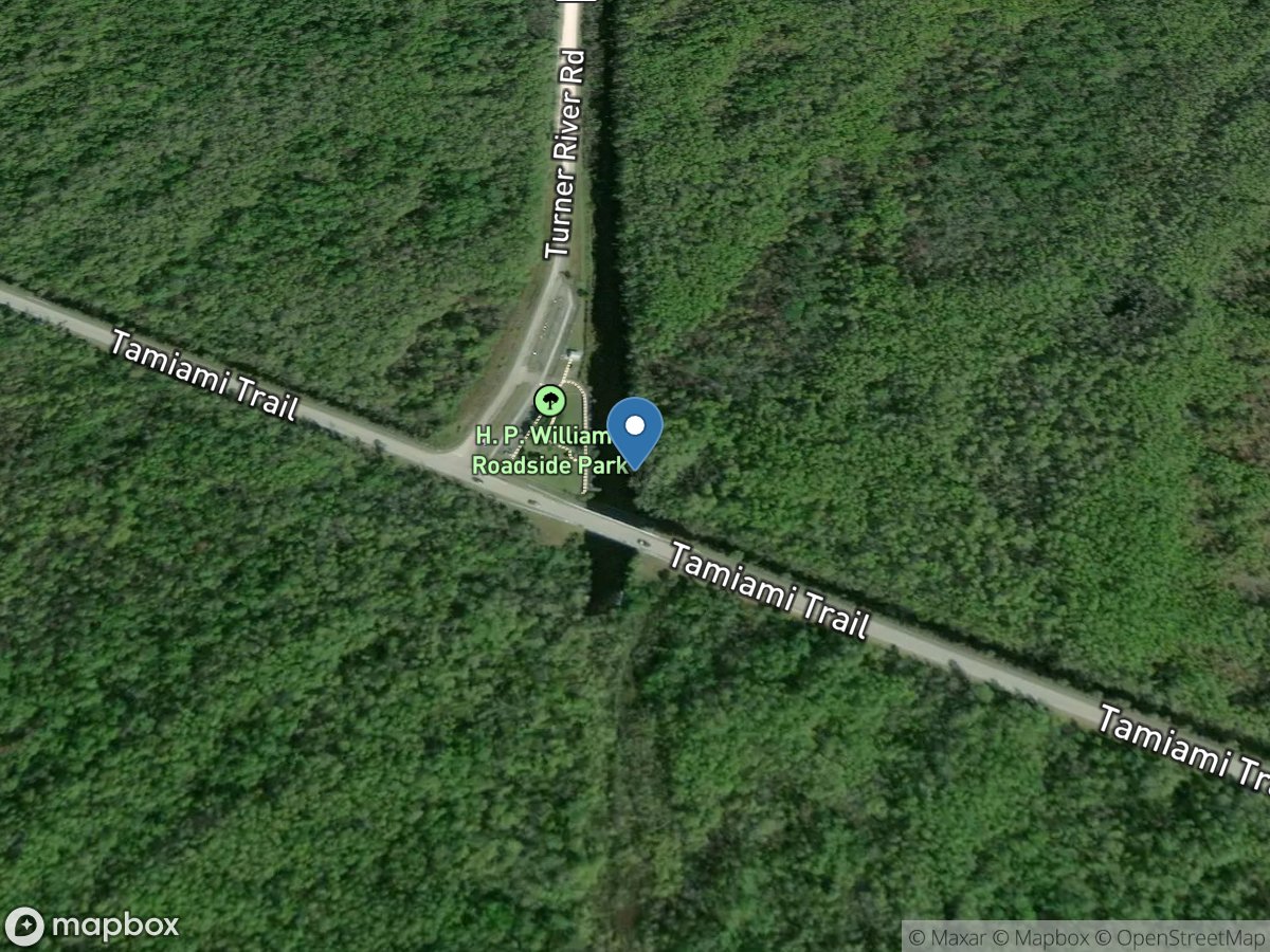 Tamiami Canal Outlets, Monroe to Carnestown, Fla location