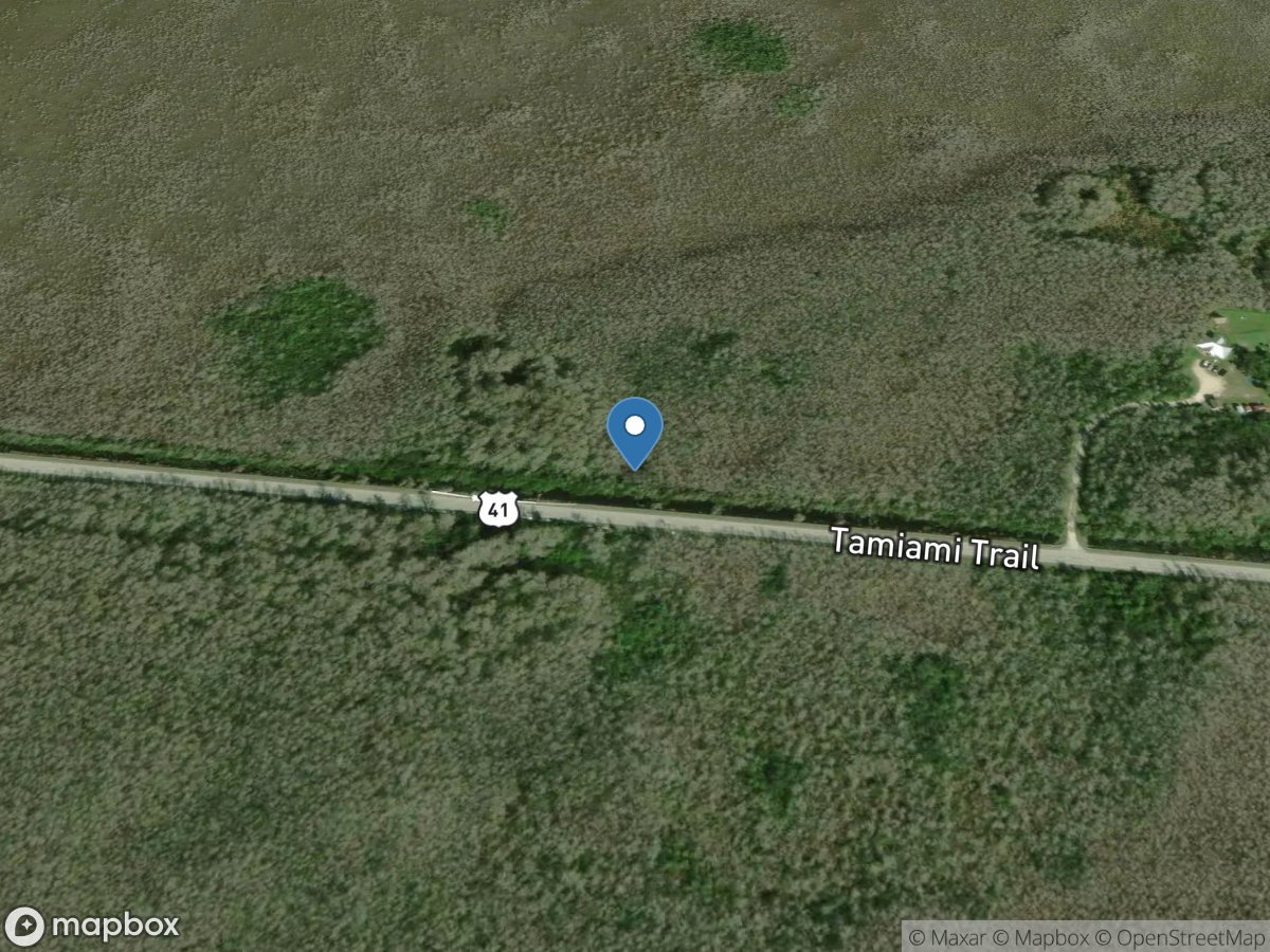 Tamiami Canal Outlets, 40-Mile Bend to Monroe, FL location