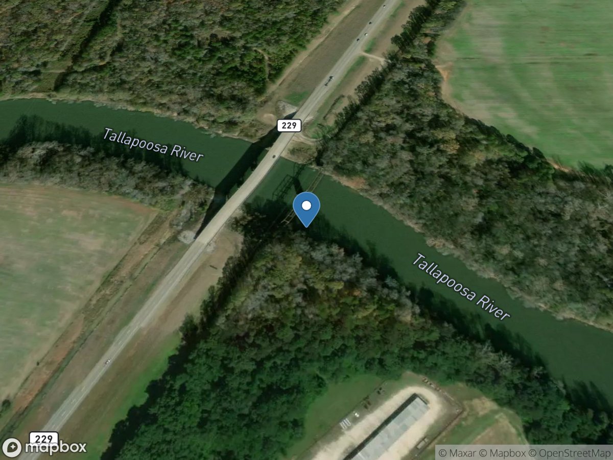 Tallapoosa River at Milstead AL location