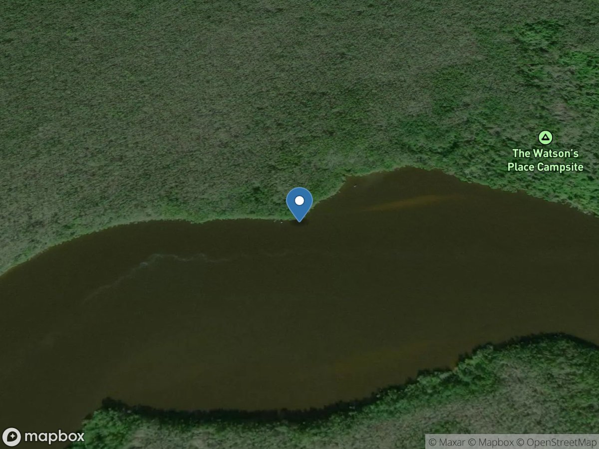 Chatham River near the Watson Place, FL location