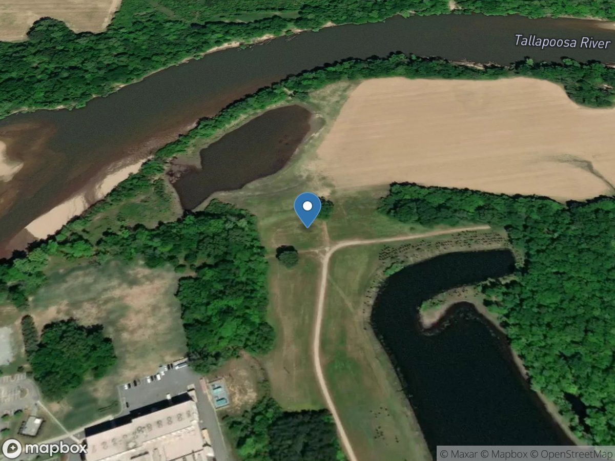 Tallapoosa River near Willow Springs, AL location