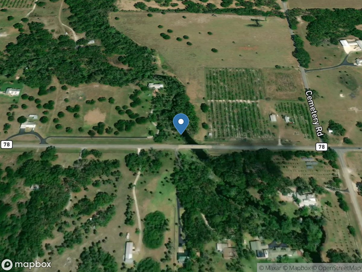 Jacks Branch at Creek 78 near Ft Denaud FL location