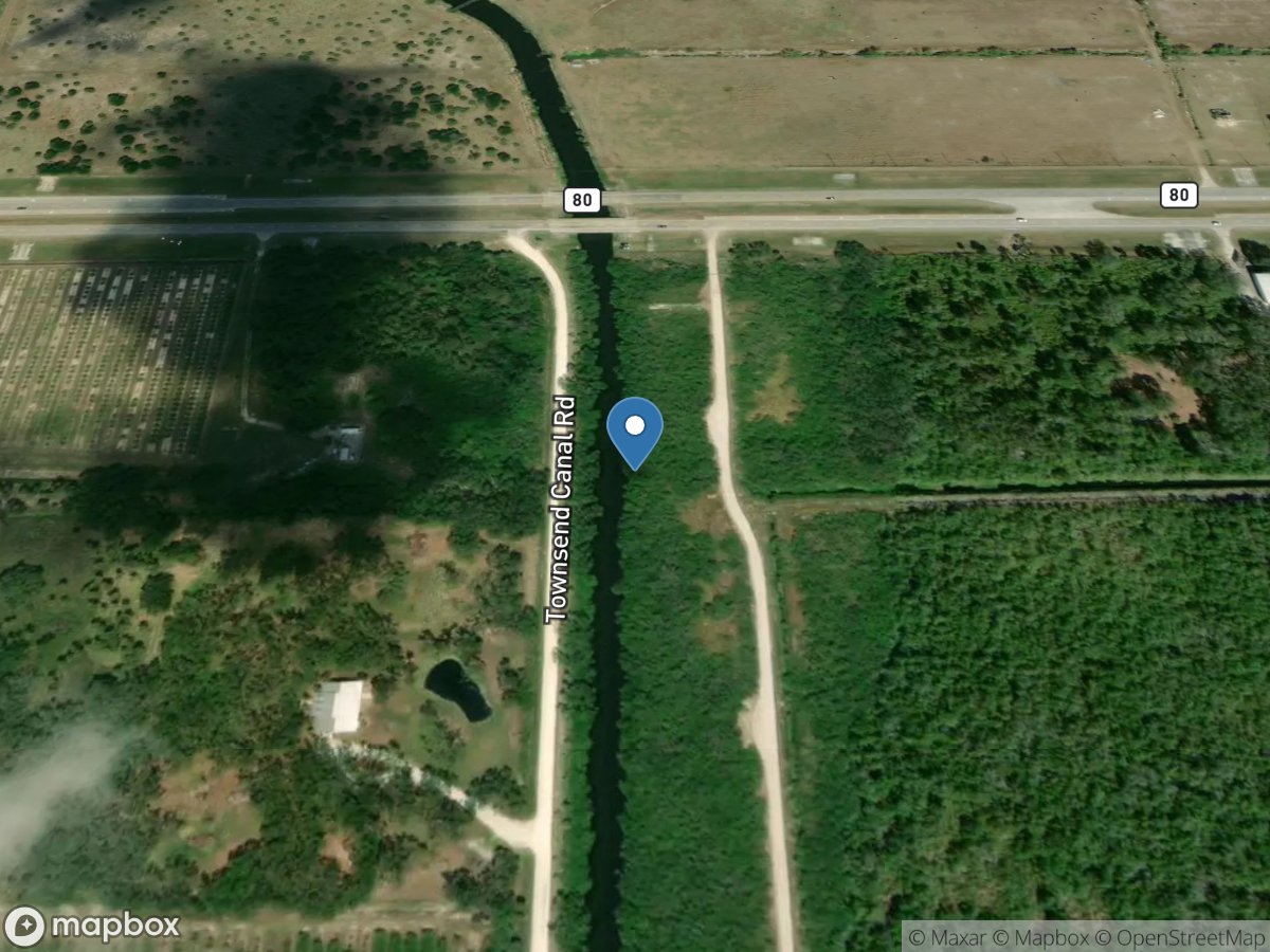 Townsend Canal near Alva,FL location