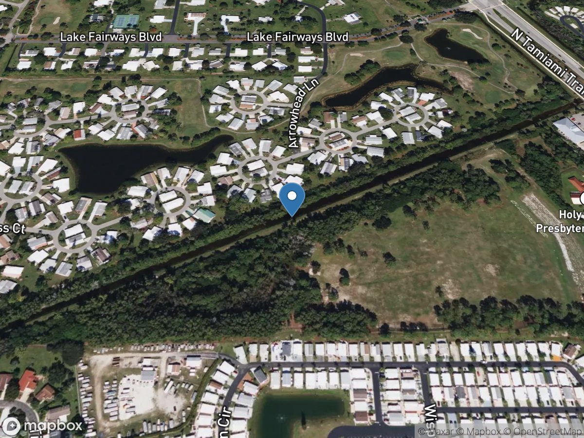 Gator Slough West of US-41 near Ft. Myers FL location