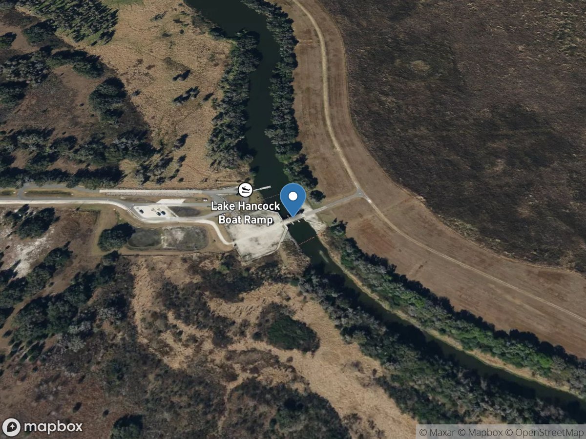 Saddle Creek at Structure P-11 near Bartow FL location