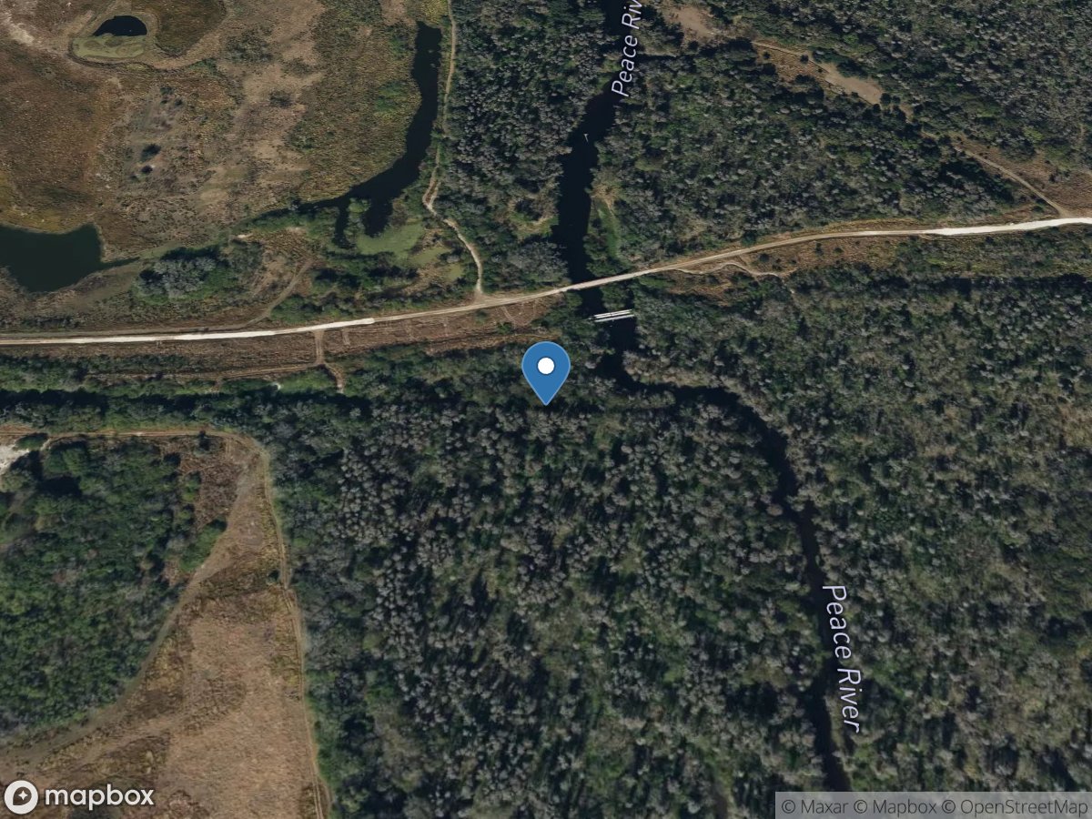 Peace River at Clear Springs near Bartow FL location