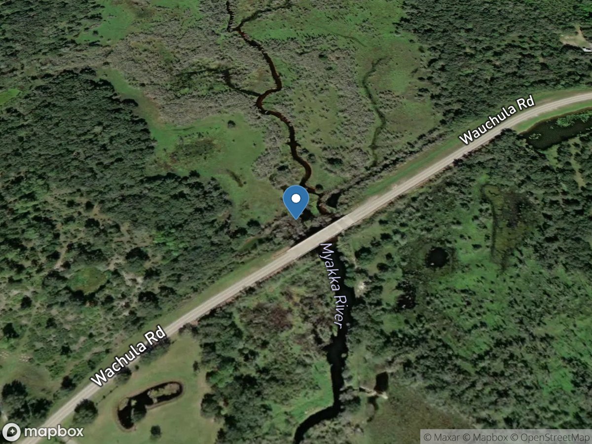 Myakka River near Myakka City FL location