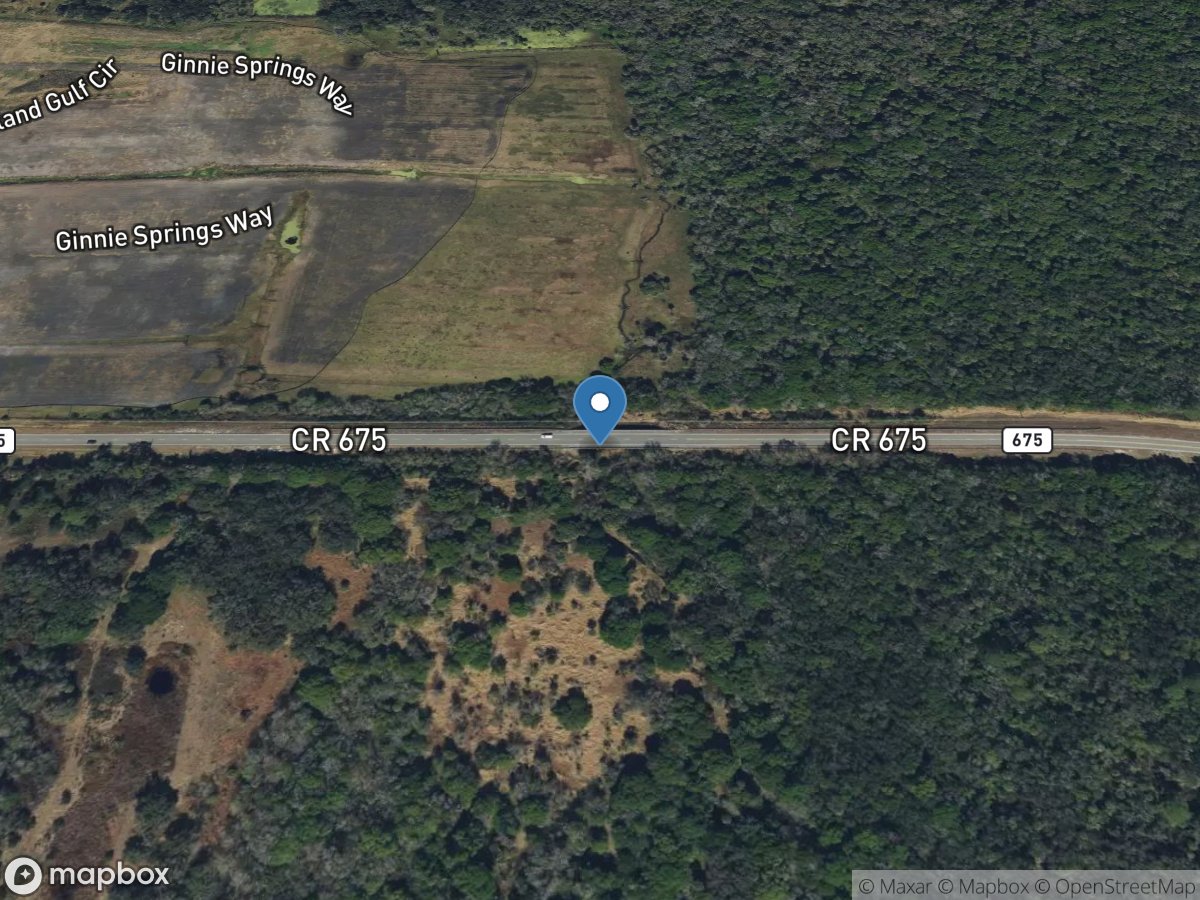 Gamble Creek at County Road 675 near Parrish FL location