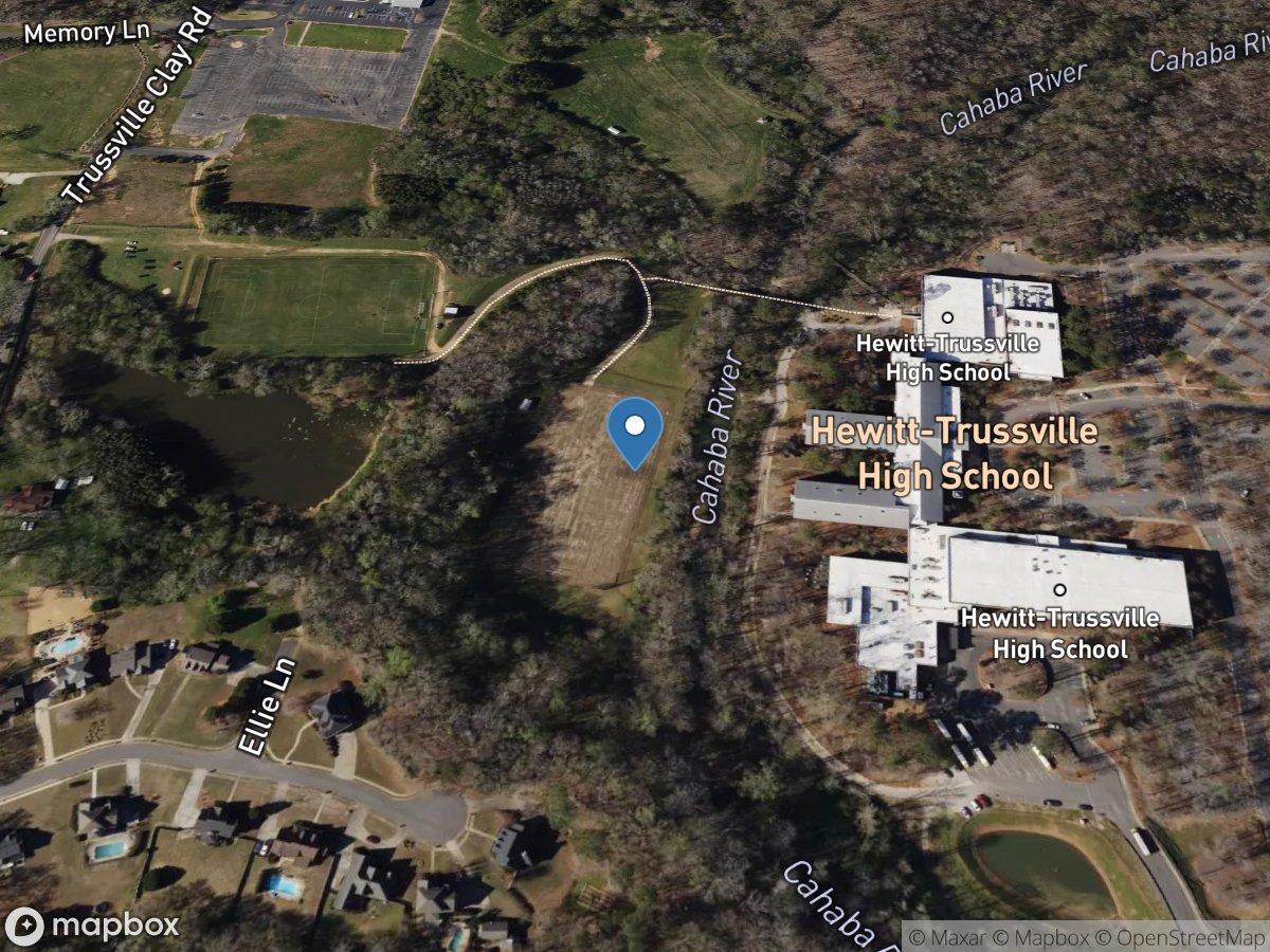 Cahaba River near Trussville, Ala location