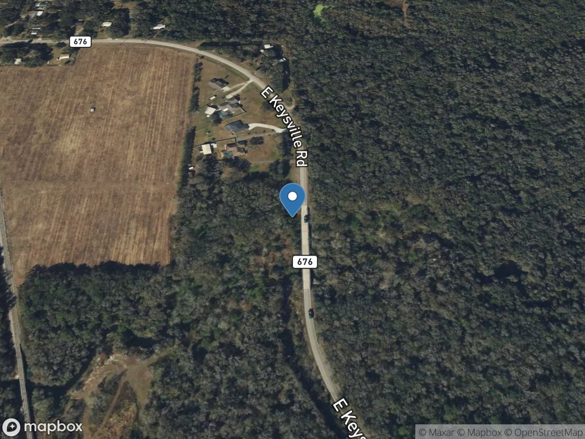 North Prong Alafia River at Keysville FL location