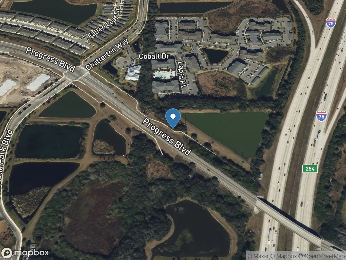 North Archie Creek at Progress Blvd. near Tampa FL location