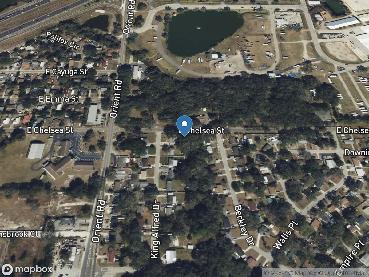 East Lake Outfall at E. Chelsea St. near Tampa FL location