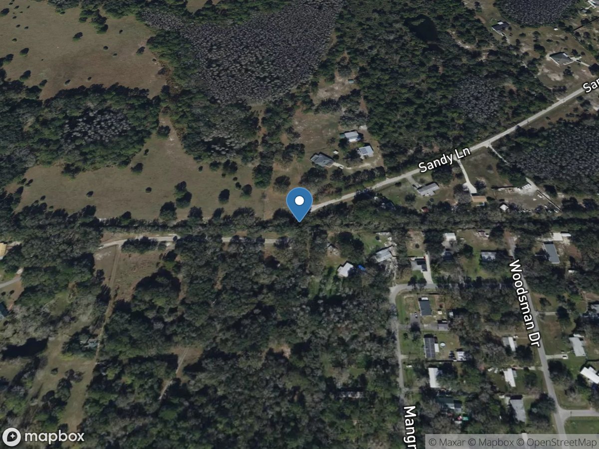 Cypress Creek Tributary near Wesley Chapel FL location