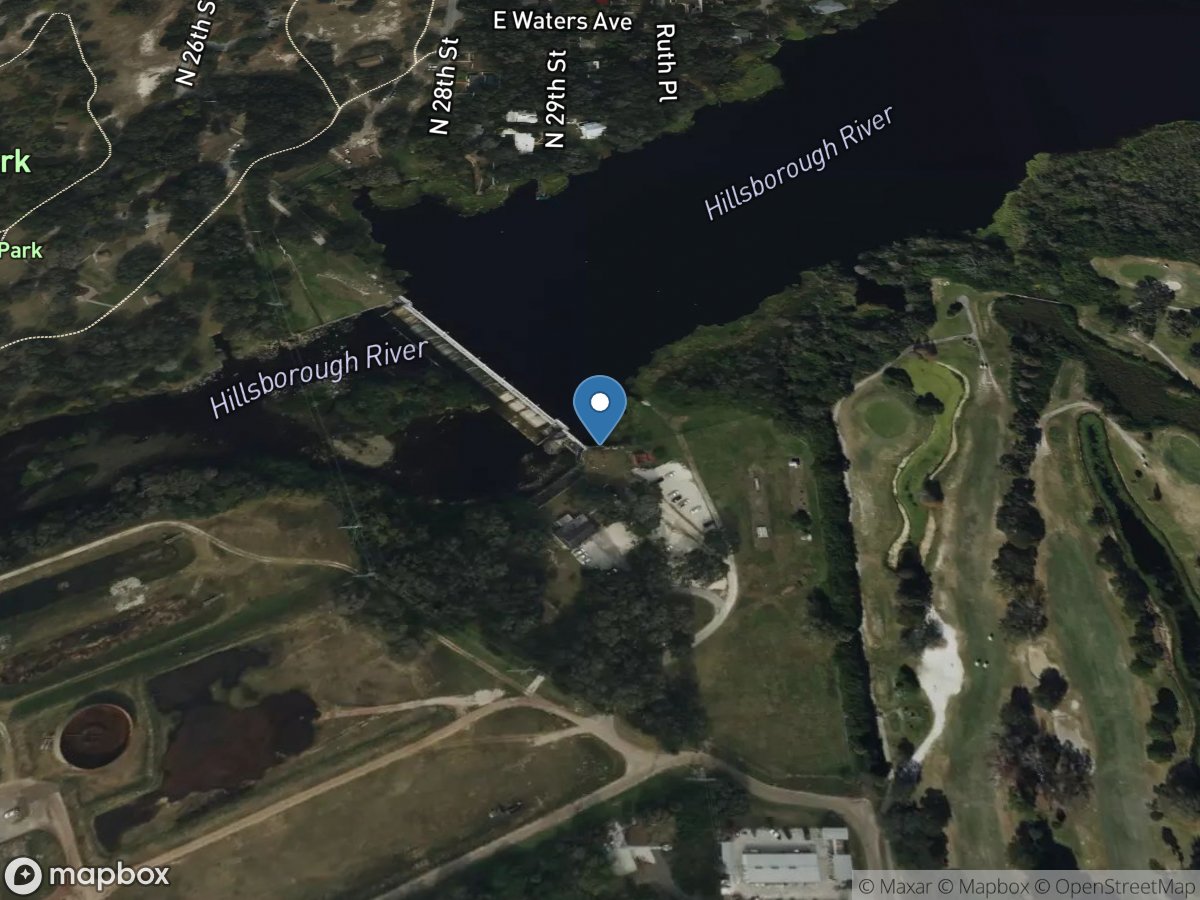 Hillsborough River near Tampa FL location