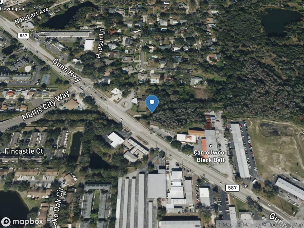 Sweetwater Creek near Sulphur Springs FL location