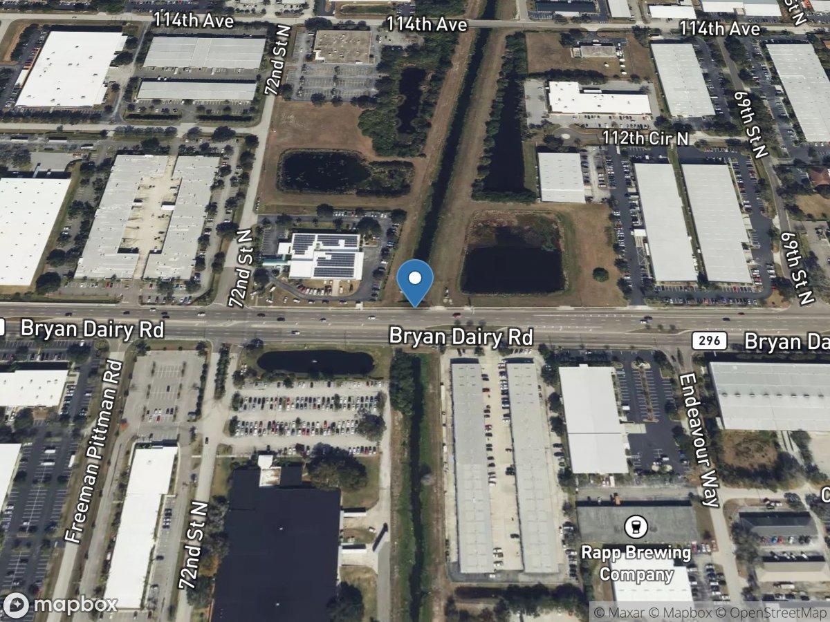 Pinebrook CN at Bryan Dairy Road at Pinellas Park FL location