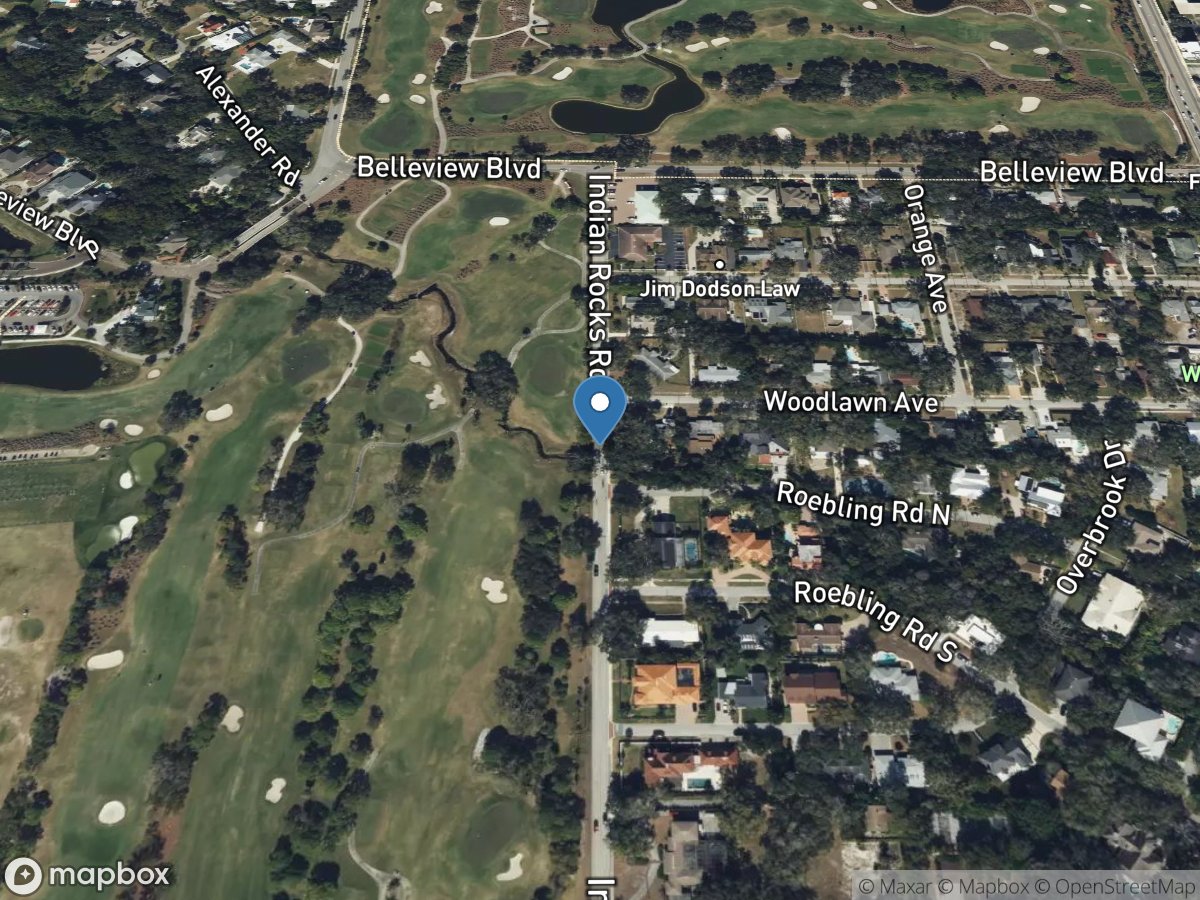 Rattlesnake Creek at Belleair FL location